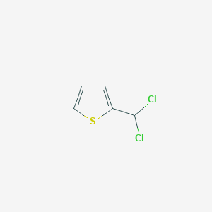 molecular formula C5H4Cl2S B13704958 2-(Dichloromethyl)thiophene CAS No. 36953-55-6