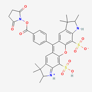 molecular formula C34H33N3O11S2 B13705348 Alexa Fluor 532 CAS No. 477876-64-5