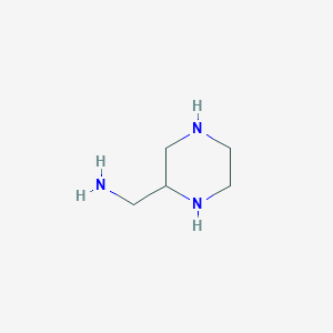 molecular formula C5H13N3 B137054 Piperazin-2-ylmethanamine CAS No. 130861-85-7