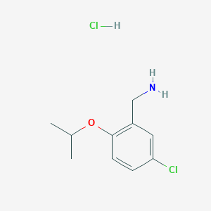 (5-Chloro-2-isopropoxyphenyl)methanamine hydrochloride