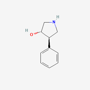 (3S,4R)-4-phenylpyrrolidin-3-ol