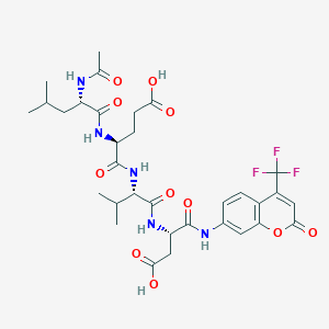 molecular formula C32H40F3N5O11 B1370547 Ac-LEVD-AFC 