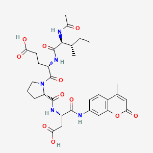 molecular formula C32H41N5O11 B1370548 Ac-IEPD-AMC 
