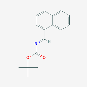 Tert-butyl (naphthalen-1-ylmethylene)carbamate
