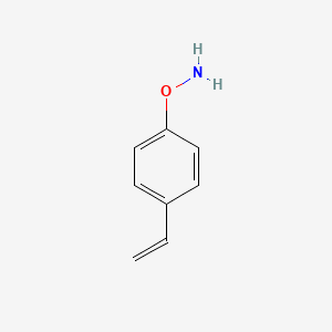 molecular formula C8H9NO B13705616 O-(4-Vinylphenyl)hydroxylamine 
