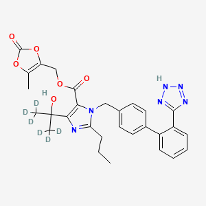 molecular formula C29H30N6O6 B1370565 Olmesartan Medoxomil-d6 