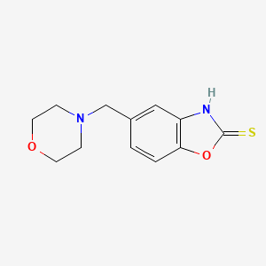 5-(Morpholin-4-ylmethyl)-1,3-benzoxazole-2-thiol