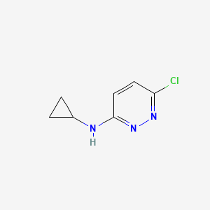 6-chloro-N-cyclopropylpyridazin-3-amine