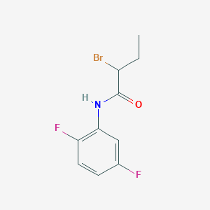 2-bromo-N-(2,5-difluorophenyl)butanamide
