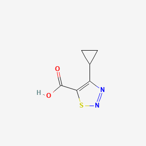 4-Cyclopropyl-[1,2,3]thiadiazole-5-carboxylic acid