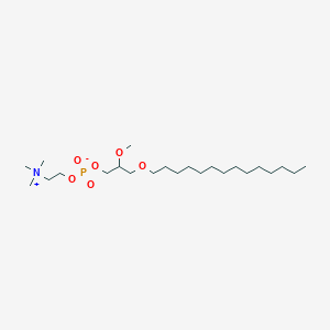 molecular formula C23H50NO6P B13706468 1-O-Tetradecyl-2-O-methyl-rac-glycero-3-phosphocholine 