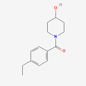 1-(4-Ethylbenzoyl)piperidin-4-ol