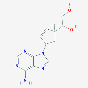 9-(4-(1,2-Dihydroxyethyl)cyclopent-2-en-1-yl)-9H-adenine