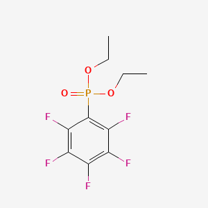 molecular formula C10H10F5O3P B13706705 Diethyl (Perfluorophenyl)phosphonate 