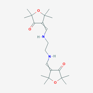 molecular formula C20H32N2O4 B137070 Furomine CAS No. 142996-66-5
