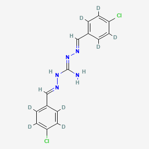 molecular formula C15H13Cl2N5 B13707064 Robenidine-d8 