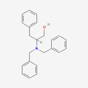 molecular formula C23H25NO B13707082 1-Propanol, 2-(dibenzylamino)-3-phenyl- 