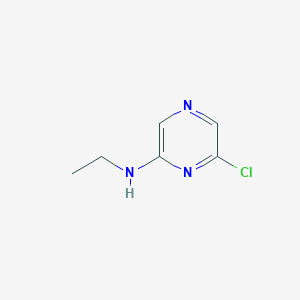 molecular formula C6H8ClN3 B1370710 2-Chloro-6-ethylaminopyrazine CAS No. 957065-84-8