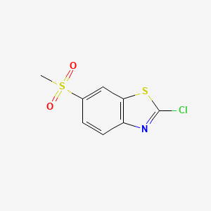 2-Chloro-6-(methylsulfonyl)benzo[d]thiazole