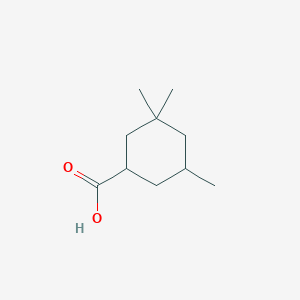 molecular formula C10H18O2 B1370724 3,3,5-Trimethylcyclohexane-1-carboxylic acid 