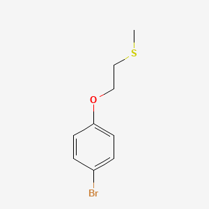 1-(4-Bromophenoxy)-2-methylthioethane