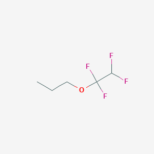 molecular formula C5H8F4O B1370730 1-(1,1,2,2-Tetrafluoroethoxy)propane CAS No. 380-48-3