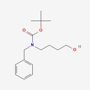 molecular formula C16H25NO3 B1370731 tert-Butyl benzyl(4-hydroxybutyl)carbamate CAS No. 117654-86-1