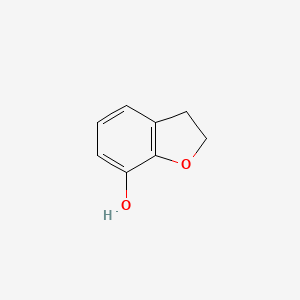 molecular formula C8H8O2 B1370736 2,3-Dihydrobenzofuran-7-ol CAS No. 879093-09-1