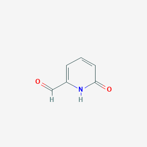 molecular formula C6H5NO2 B1370740 6-Oxo-1,6-dihydropyridine-2-carbaldehyde CAS No. 358751-77-6