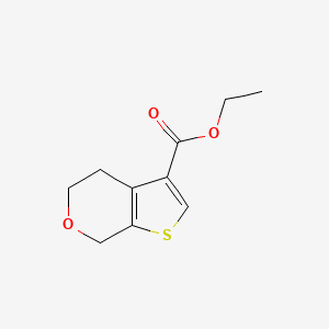 Ethyl 5,7-dihydro-4H-thieno[2,3-c]pyran-3-carboxylate