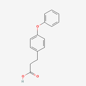 B1370749 3-(4-Phenoxyphenyl)propanoic acid CAS No. 20062-91-3
