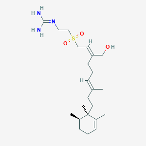 molecular formula C23H41N3O3S B137075 Agelasidine D CAS No. 139680-61-8