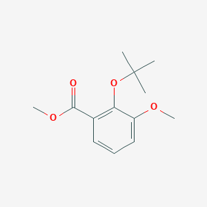molecular formula C13H18O4 B13707520 Methyl 2-(tert-Butoxy)-3-methoxybenzoate 