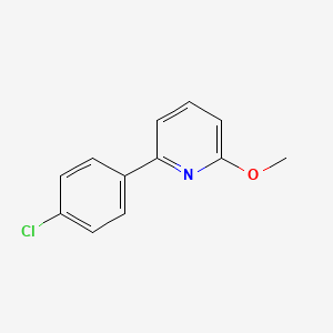 2-(4-Chlorophenyl)-6-methoxypyridine