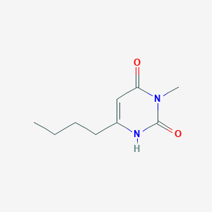 6-Butyl-3-methyl-1,2,3,4-tetrahydropyrimidine-2,4-dione