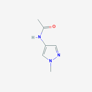 molecular formula C6H9N3O B1370768 N-(1-methyl-1H-pyrazol-4-yl)acetamide 