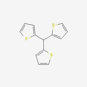 molecular formula C13H10S3 B13707751 Tri(2-thienyl)methane 