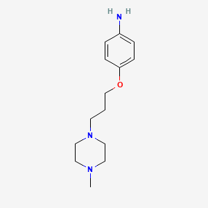 4-[3-(4-Methylpiperazin-1-yl)propoxy]aniline