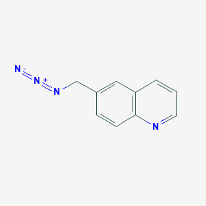 molecular formula C10H8N4 B1370783 6-(Azidomethyl)quinoline 