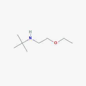 molecular formula C8H19NO B1370790 Tert-butyl(2-ethoxyethyl)amine 