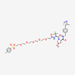 molecular formula C42H60N4O12S2 B13707903 (S, R, S)-AHPC-PEG6-Tos 