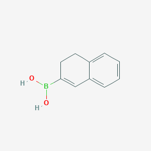 molecular formula C10H11BO2 B1370797 (3,4-Dihydronaphthalen-2-yl)boronic acid CAS No. 521917-51-1