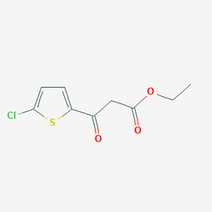 Ethyl 3-(5-chlorothiophen-2-yl)-3-oxopropanoate