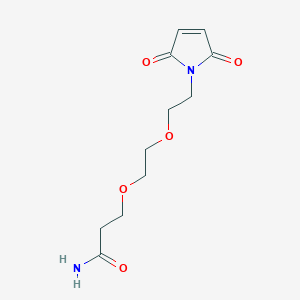 molecular formula C11H16N2O5 B13708146 Mal-PEG2-Amide 