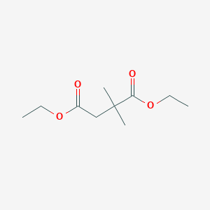 molecular formula C10H18O4 B1370828 Diethyl 2,2-dimethylbutanedioate CAS No. 39155-16-3