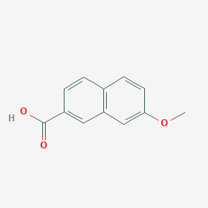 molecular formula C12H10O3 B1370830 7-Methoxy-2-naphthoic acid CAS No. 5043-07-2