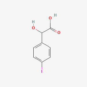molecular formula C8H7IO3 B13708370 4-Iodomandelic acid 