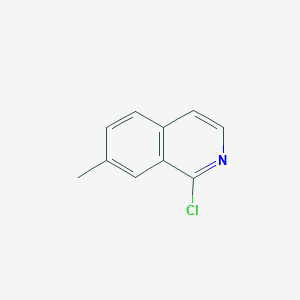 molecular formula C10H8ClN B1370838 1-Chloro-7-methylisoquinoline CAS No. 24188-80-5