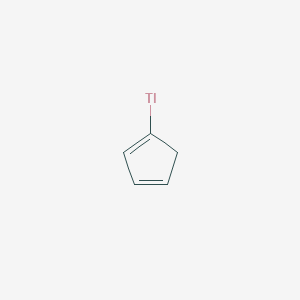 molecular formula C5H5Tl B1370842 Cyclopenta-1,3-dien-1-ylthallium 