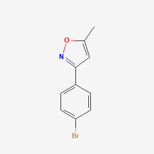 3-(4-Bromophenyl)-5-methyl-1,2-oxazole